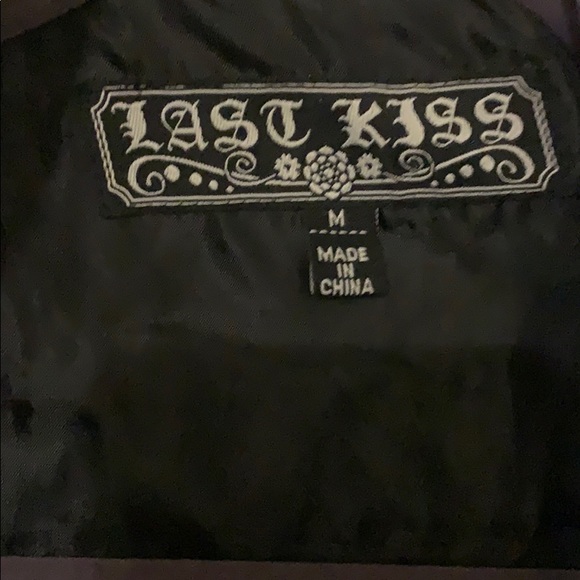 Last Kiss Houndstooth Pea Coat - Picture 3 of 4